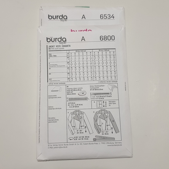 Burda Sewing Patterns - Picture 2 of 3